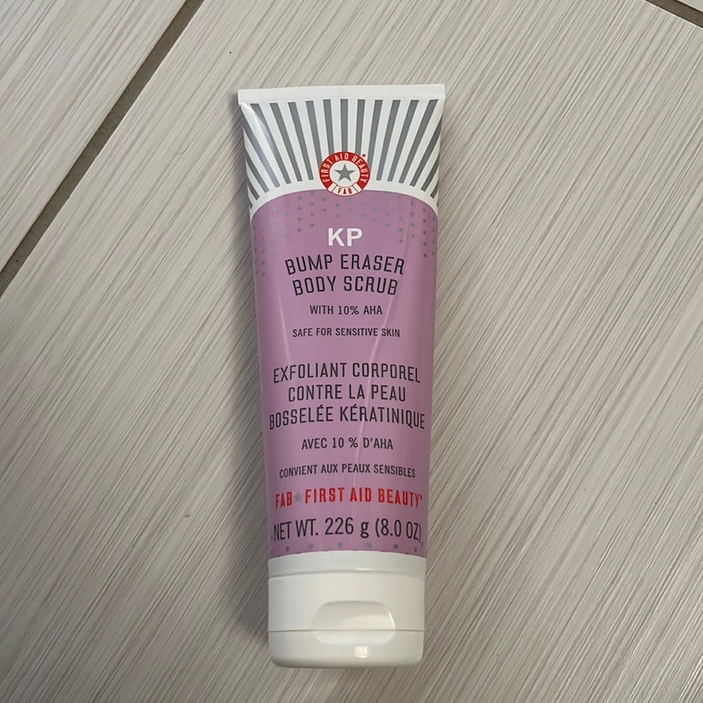 First Aid Beauty bump eraser body scrub - NOT OPENED
